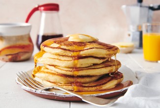 Self-Rising Light and Fluffy Pancakes