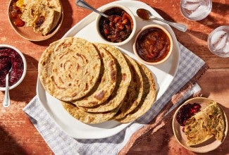 Lachha Paratha (Flaky Paratha)