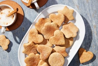 Hojarascas (Cinnamon and Sugar Corn Cookies)