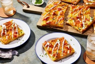 Loaded Baked Potato Pizza