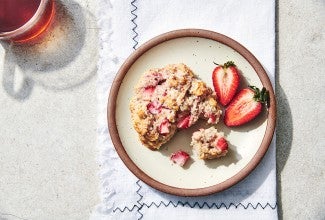 Strawberries & Cream Scones