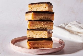 Chocolate Caramel Shortbread Bars