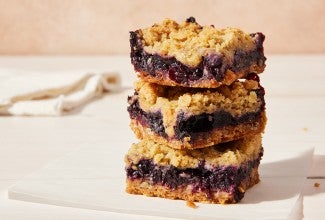 Rye Blueberry Bars