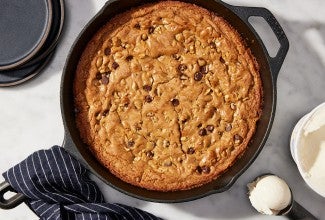 Chocolate Chip Skillet Cookie