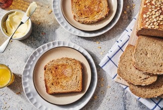 Vermont Whole Wheat Oatmeal Honey Bread