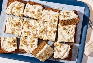 Tahini Praline-y Zucchini Cake