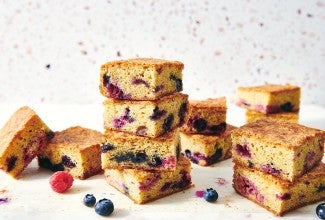 Red, White, and Blue Blondies