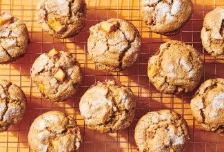 Spiced Peach Muffins