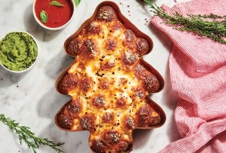 Pull-Apart Christmas Tree Bread