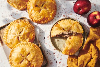 Sausage, Apple, and Cheddar Pocket Pies
