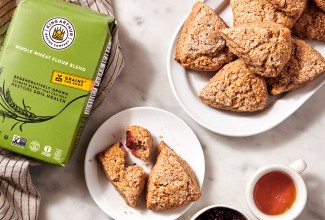 Climate Blend Whole Wheat Scones