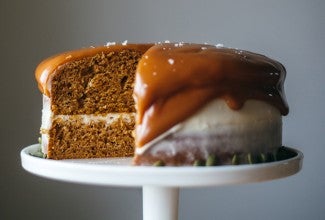 Pumpkin Layer Cake with Cream Cheese Frosting