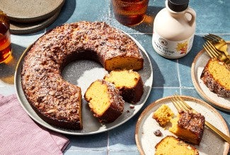 Pecan-Crusted Sweet Potato Pound Cake