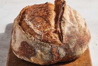 Loaf of artisan bread