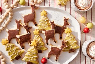 Soft Frosted Sugar Cookies 