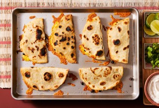 Oven Quesadillas for a Crowd 