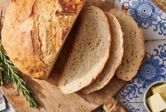 USA Made Stoneware Bread-Baking Cloche