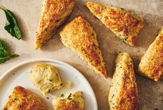 Basil & Parmesan Scones 