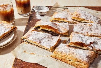 Giant Sheet Pan Chocolate Croissant 