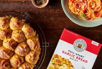 Pull-Apart Garlic Bread 