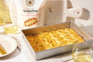 Gnocchi alla Romana (Semolina Gnocchi Gratin) 