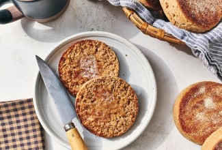 Baked Cinnamon English Muffins 