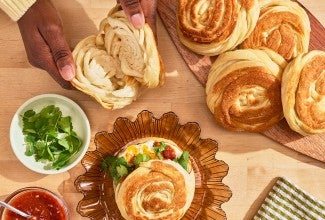 Pulling apart Thousand Layer Mo to show the layers inside.