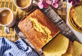 King Arthur's Original Pound Cake seen from above