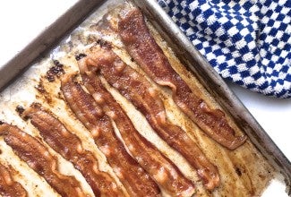 Bakin' the bacon via @kingarthurflour