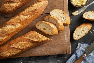 Classic Baguettes Bakealong via @kingarthurflour