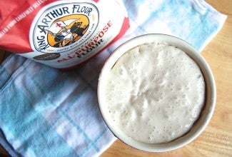 How to make sourdough starter-1