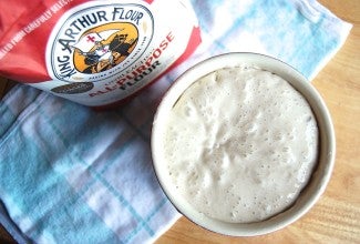 How to make sourdough starter-1