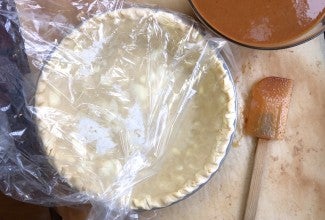 Make and freeze pie crust via @kingarthurflour