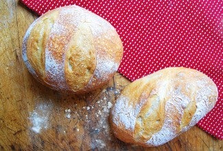 No-Knead Bread via @kingarthurflour