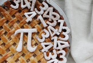 Pi day via @kingarthurflour