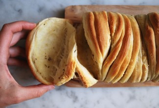 Pull-Apart Breads via @kingarthurflour