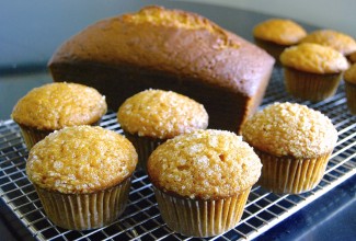 How to make muffins from a quick bread recipe via @kingarthurflour