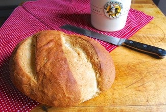 Rustic Sourdough Bread via @kingarthurflour