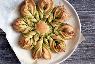 Savory Star Bread via @kingarthurflour