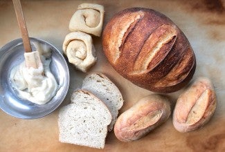 Tangzhong in sourdough via @kingarthurflour