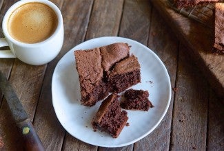 Almond Flour Brownies via @kingarthurflour