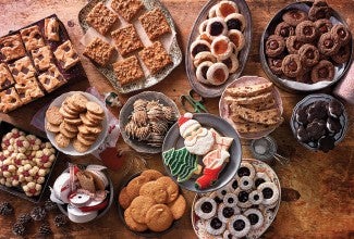 a cookie swap via@kingarthurflour