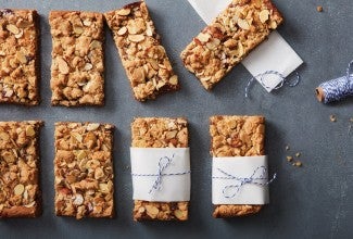 gluten-free raspberry almond bars via @kingarthurflour