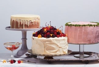 cocktail cakes via@kingarthurflour