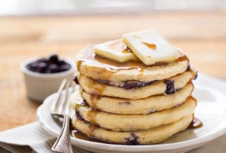 Perfect Gluten-Free Blueberry Pancakes from King Arthur Flour