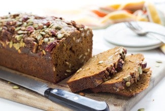 Gluten-Free Pumpkin Bread via @kingarthurflour