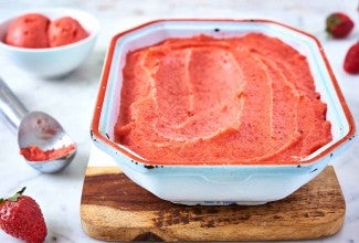 Strawberry Sorbet  