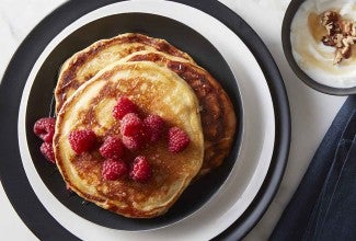 Oat and Yogurt Pancakes  