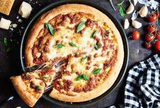 Chicago-Style Deep-Dish Pizza