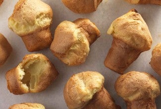 Golden Popover Mix and Standard Popover Pan Set